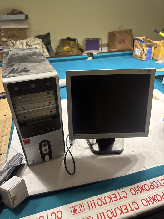 Процессор и монитор (динозавры)