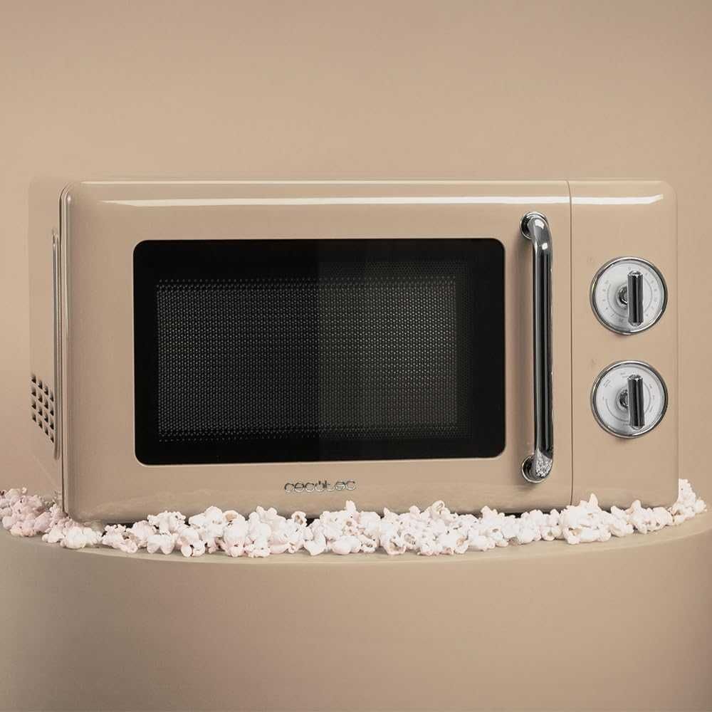 Микровълнова печка с грил Cecotec Proclean 3110 Retro Beige 20L 700W