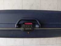 Оригинален куфар samsonite в син цвят с два броя колела