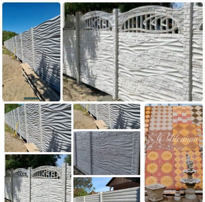 Gard beton prefabricat