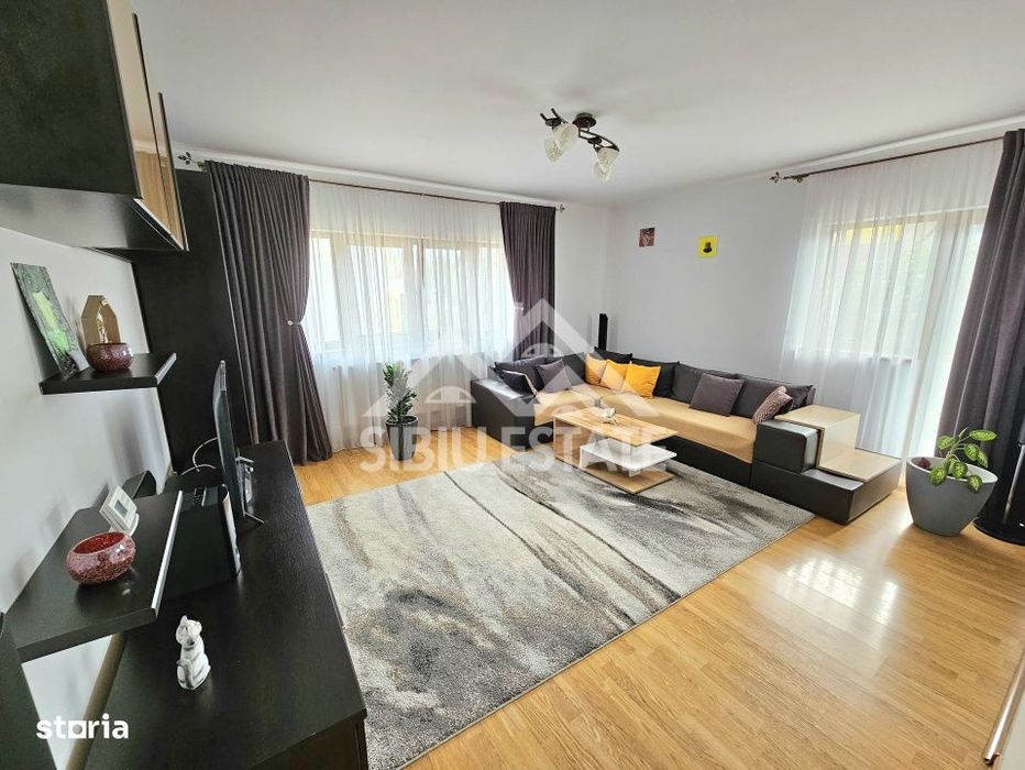 Apartament 3 camere,de inchiriat, la vila,zona Brana