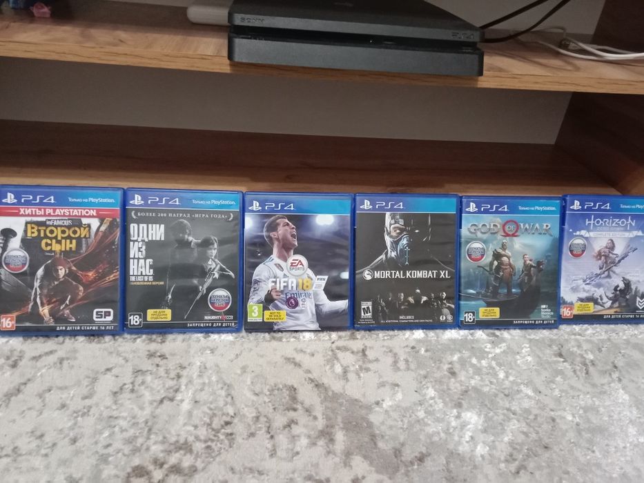 Обмен, продажа дисков на пс4