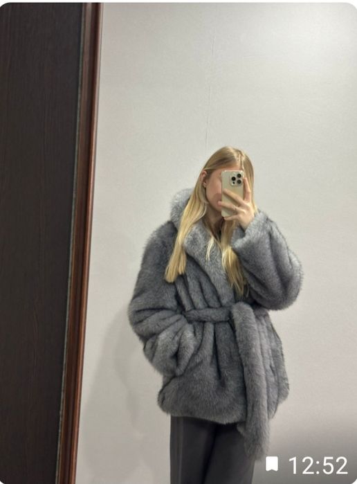 Продам эко-шубку новую ,оверсайз