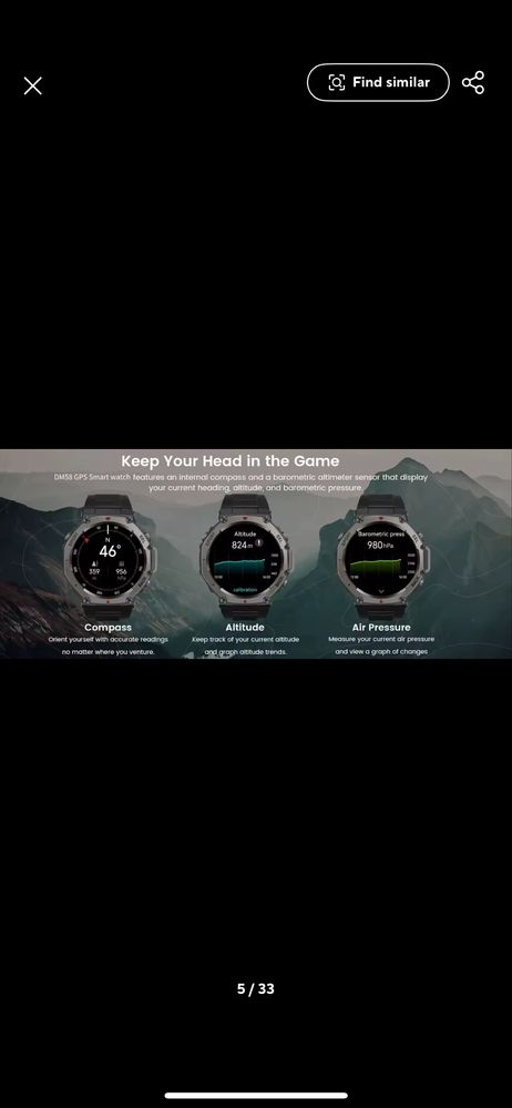 Amazfit t-rex 3 Lava