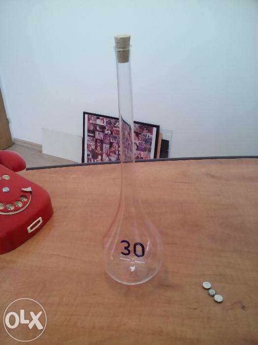 sticla cadou aniversara personalizata cifre 30