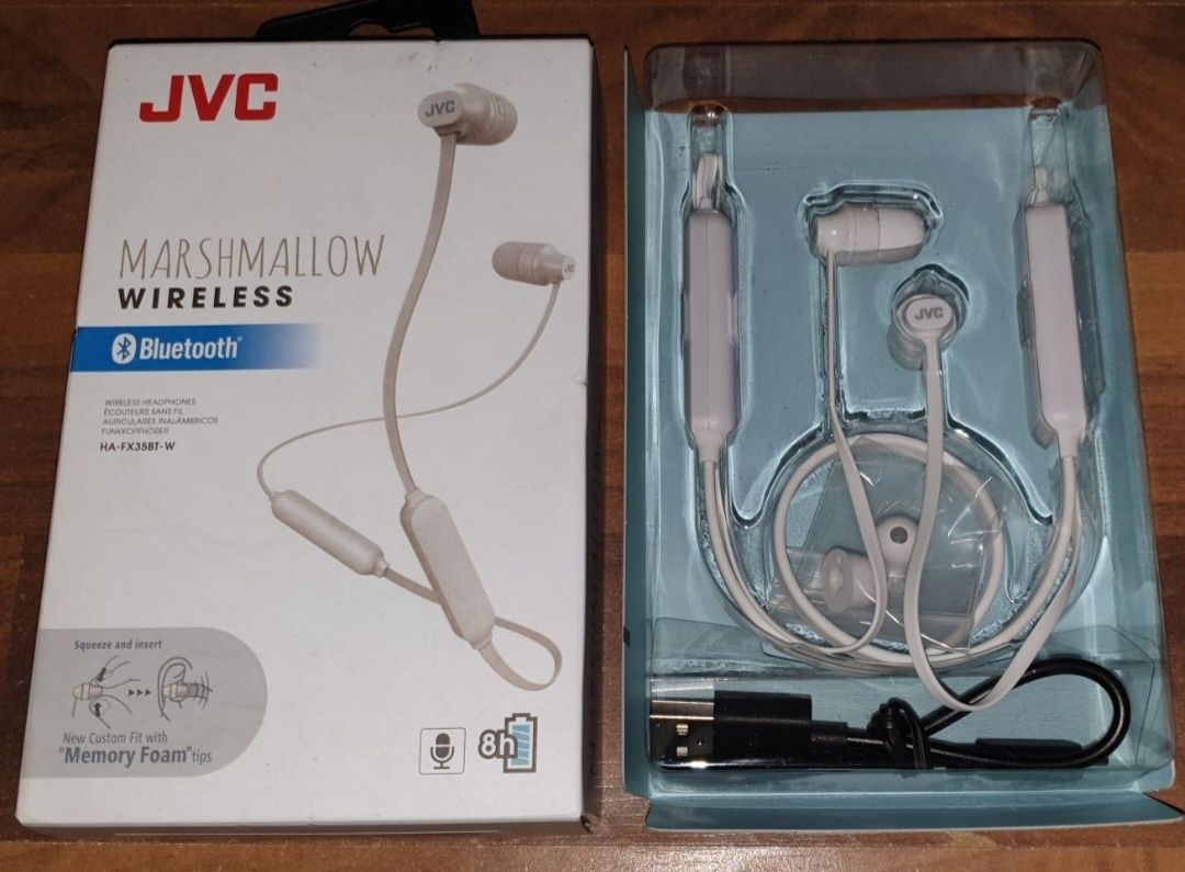 Casti neckband originale JVC handsfree Samsung Apple Huawei Xiaomi etc