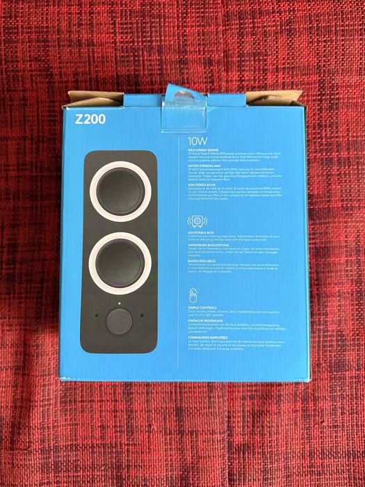 Boxe calculator logitech Z200