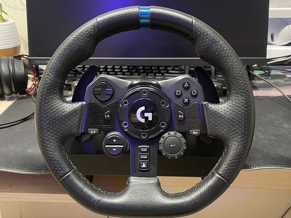 Руль logitech g923 trueforce + шифтер