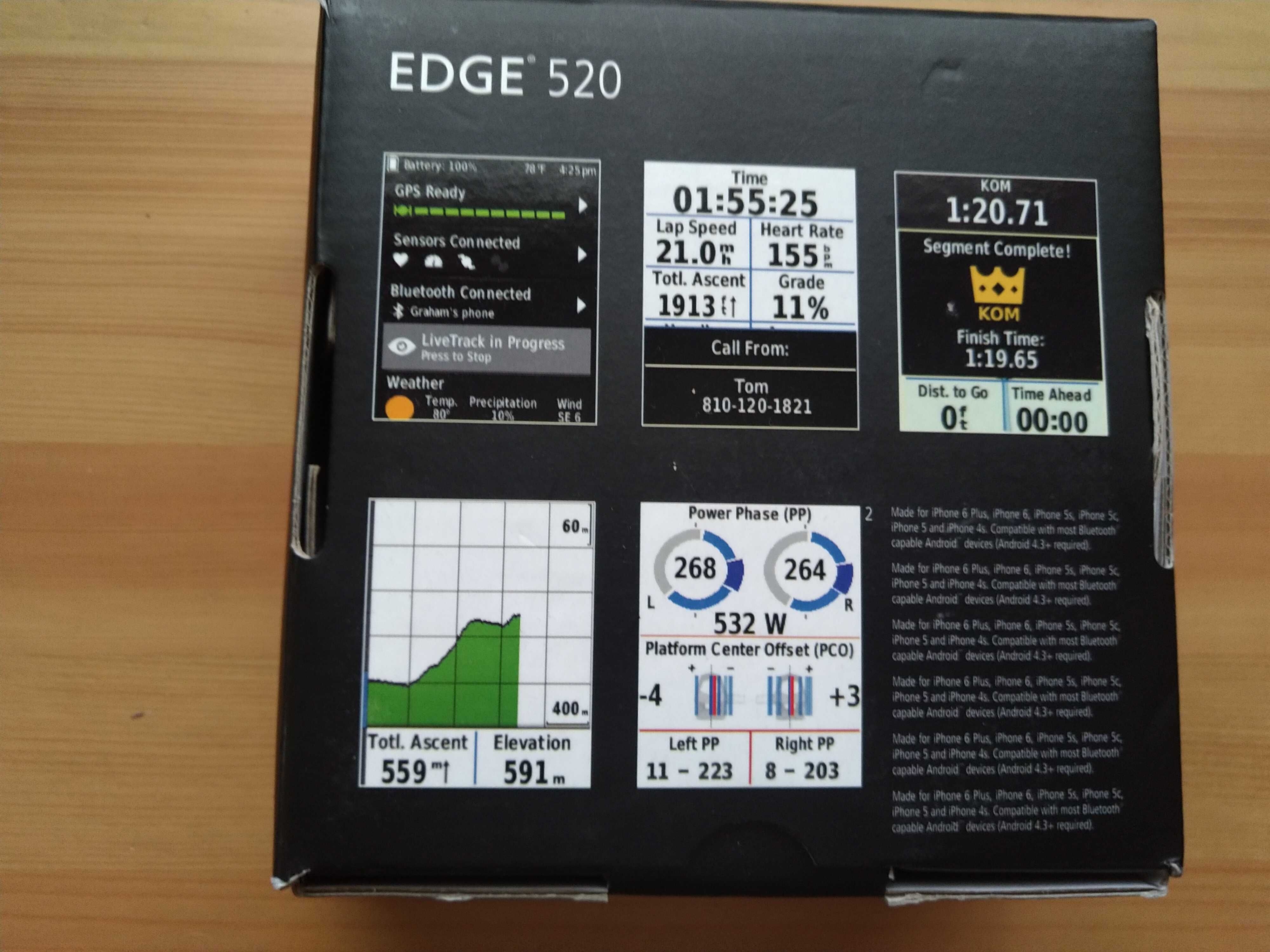Garmin Edge 520 stare aproape nou