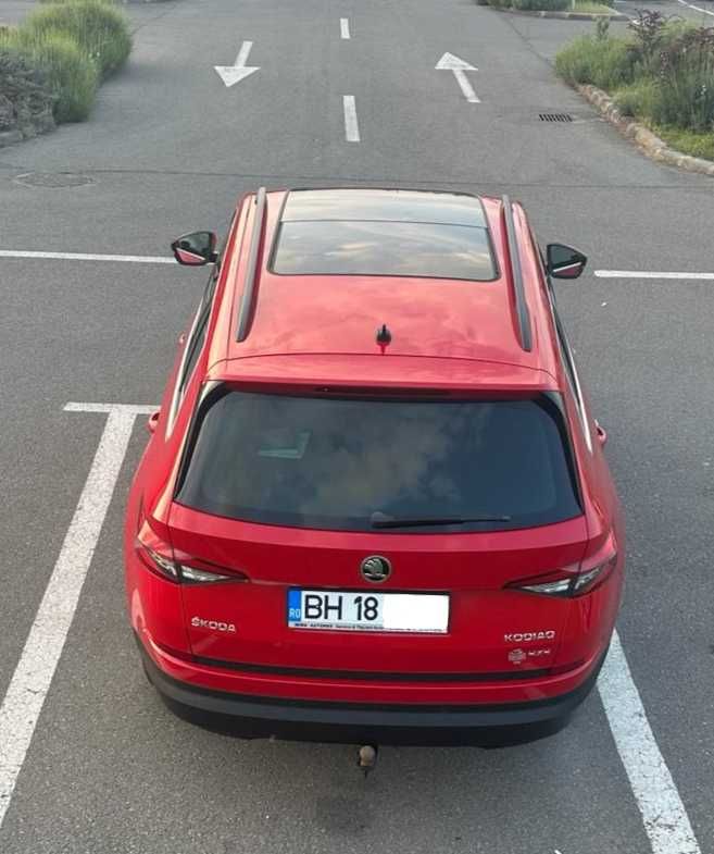 Skoda Kodiaq automată roșie