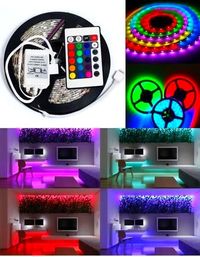 Светодиодная лента LED 3528 RGB (многоцветная) набор светодиодной лент