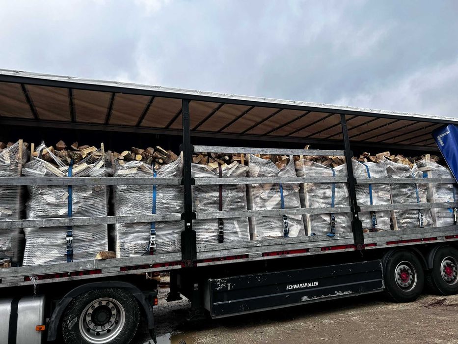 lemn de foc - crapat sau boci - vrac sau paletizat