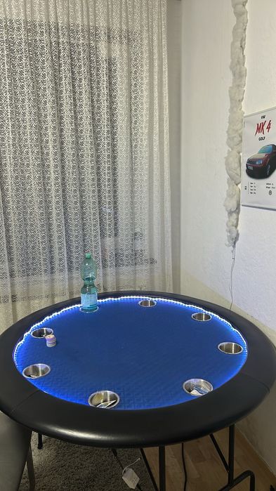 Masa Poker Rotundă