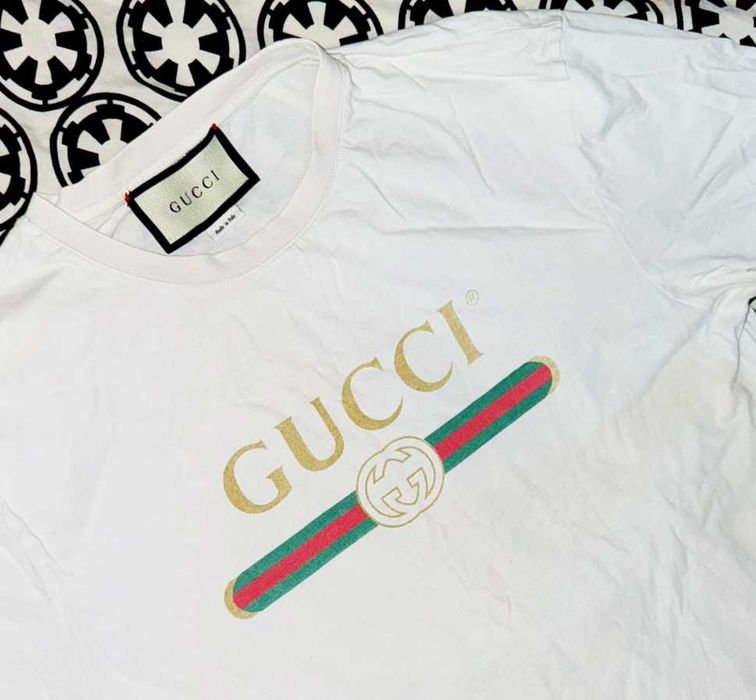 Tricou GUCCI classic Logo, marimea L, stare foarte buna