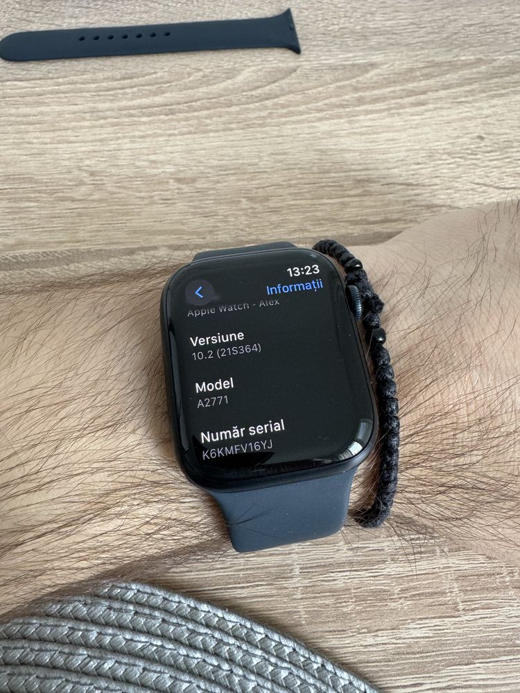 Apple Watch Seria 8, 45MM, In Garantie, 99%Bat