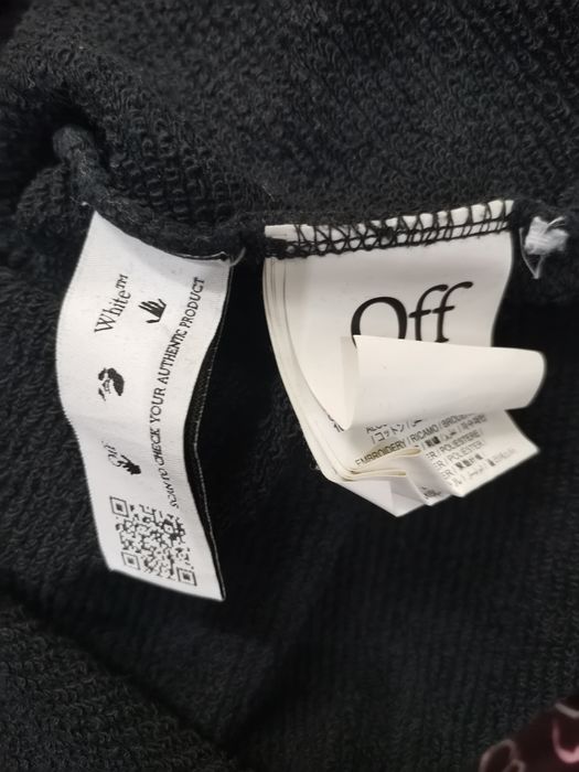 Off White hoodie - оригинално - М