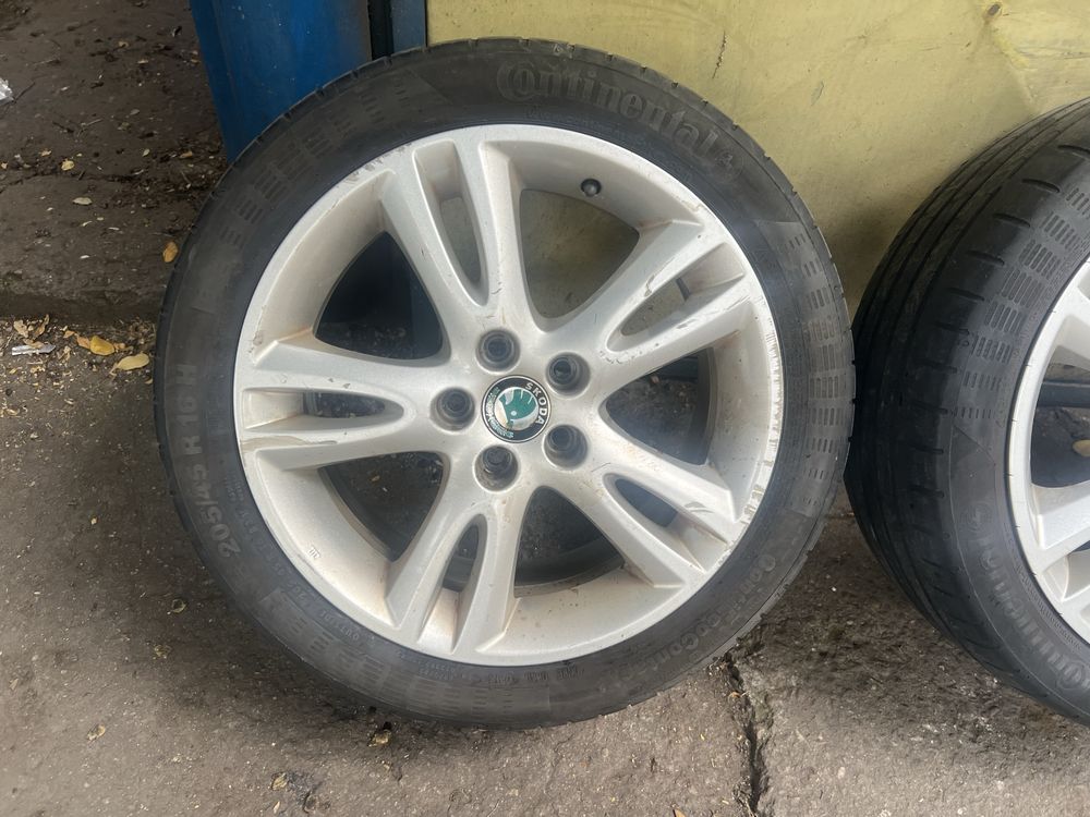Отигинални джанти от шкода 5x100-16kи