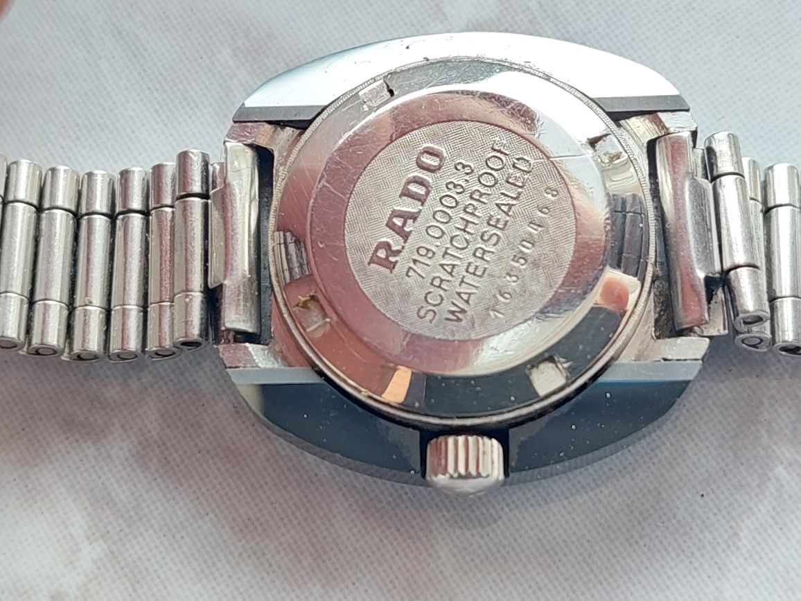 Ceas dama Rado quartz functional, ceramic, colectie