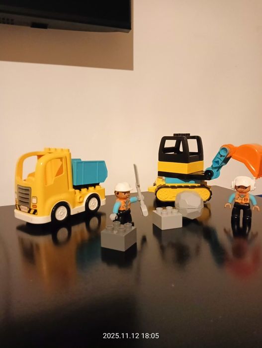 Lego Duplo Camion si excavator