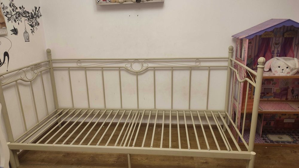 Pat metalic extensibil fetite 80x200