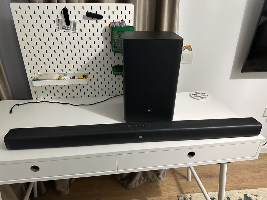 Soundbar JBL BAR 2.1, 300W, bluetooth, subwoofer