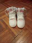 Jordan 1 Flight 4 Pink White Dama