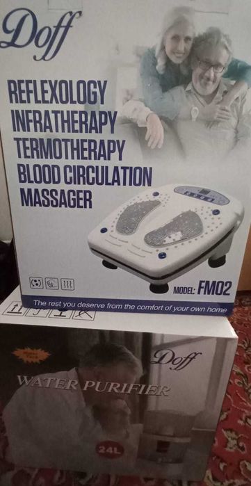 Aparat de masaj si filtru de apa Doff