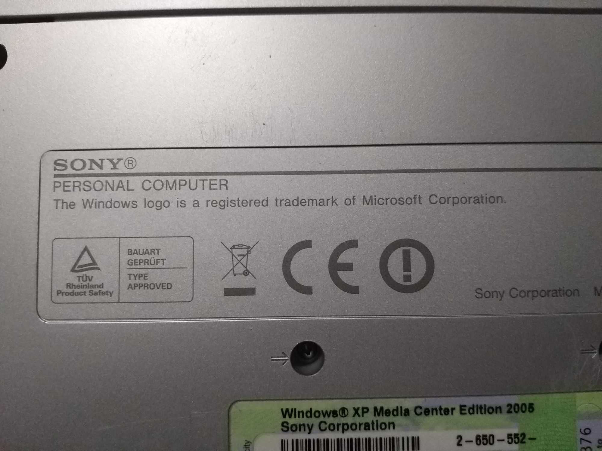 laptop sony vaio pcg-7t1m ca defect pentru piese