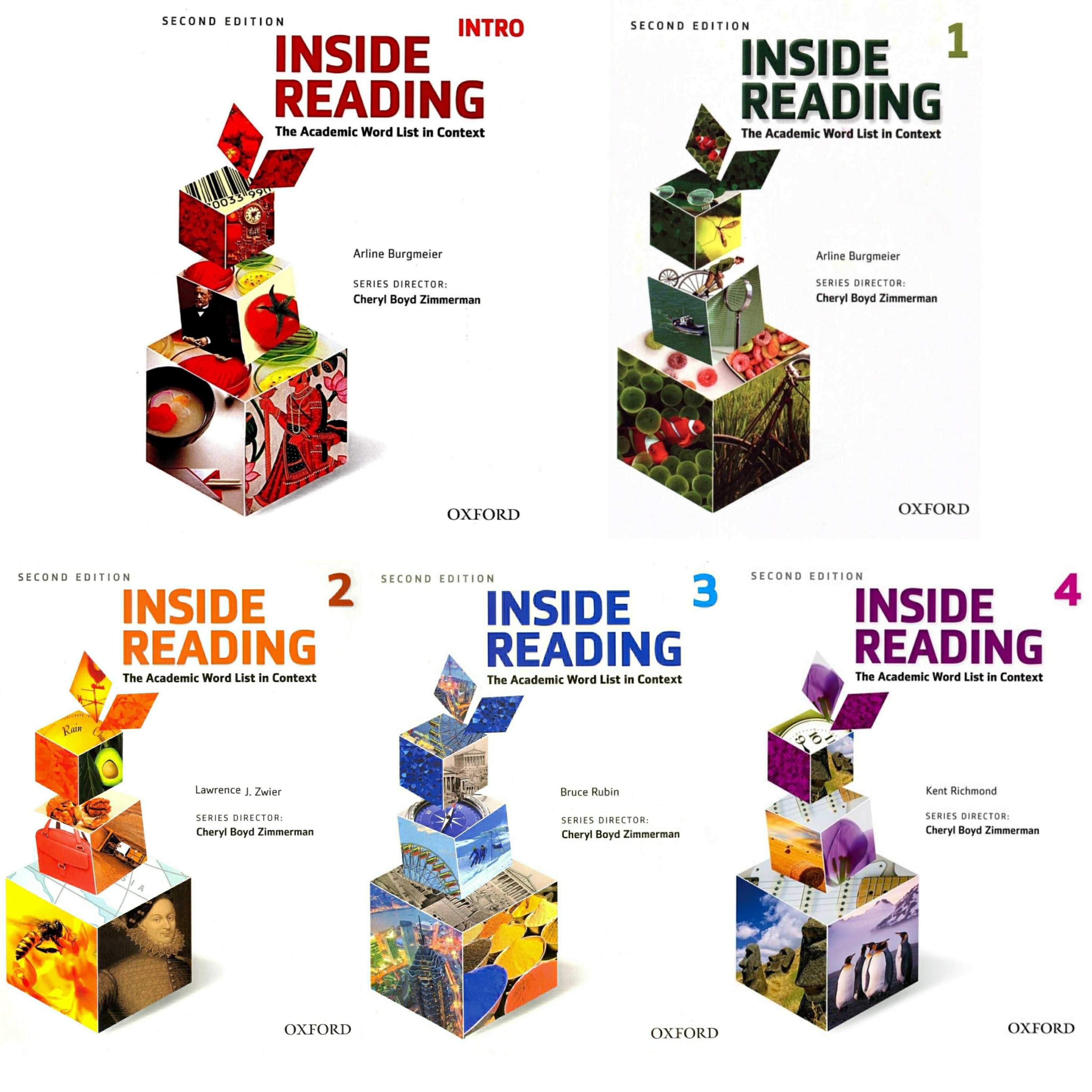 Доставка. Inside Reading Intro, 1, 2, 3, 4 Second edition