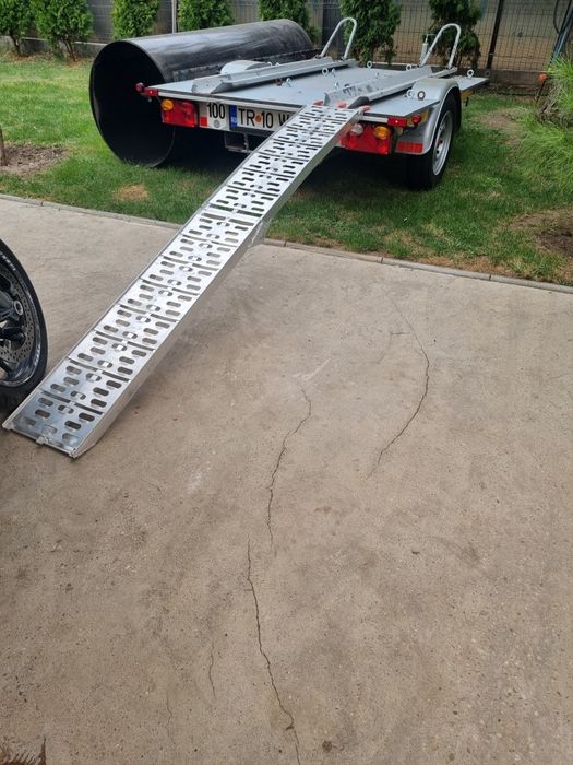 Remorca platforma STEMA transport motociclete