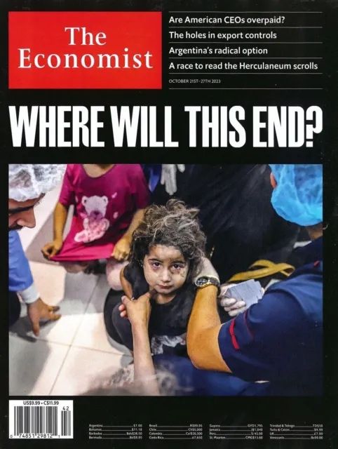 The Economist jurnali 2023 21-Oktyabr soni. Оригинал