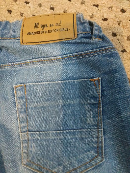 Blugi bumbac,fete,mărimea 152