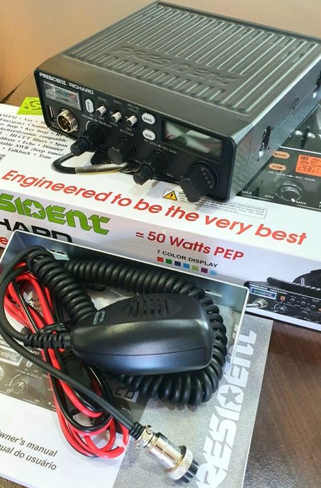 Statie radio CB - President RICHARD II ASC (50W)* noua/garantie
