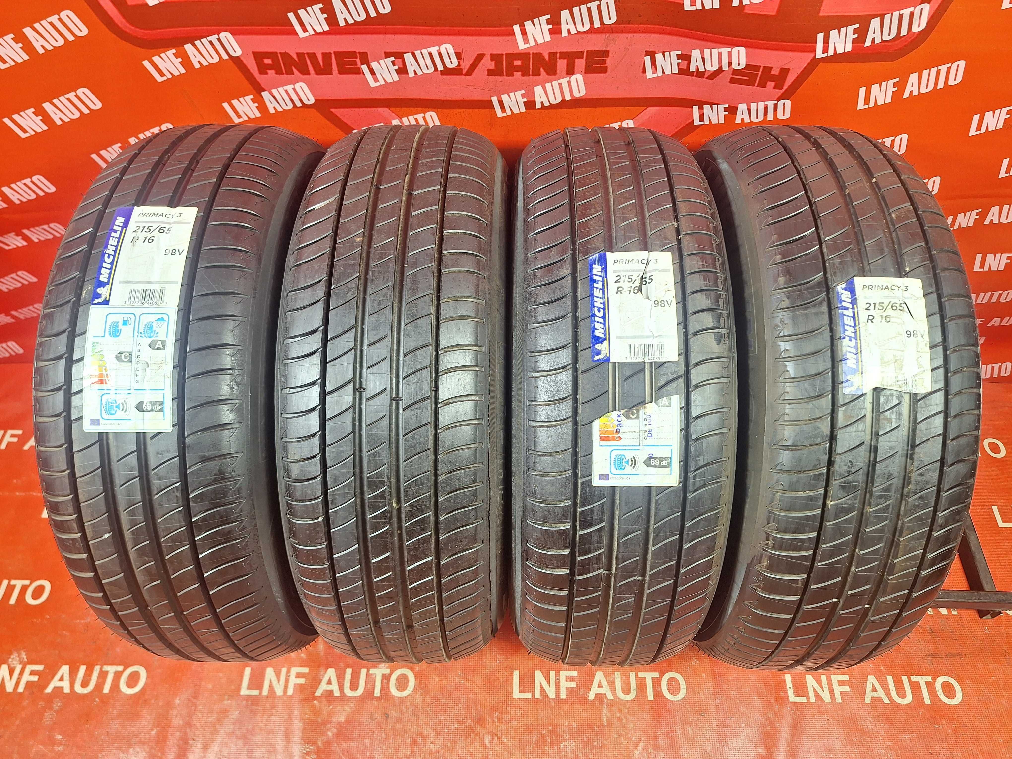 Anvelope de VARA - 215/65/16 - Michelin Primacy 3 - NOI - DOT 2021 !