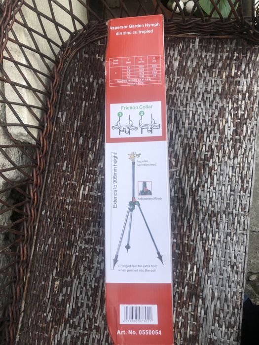 Vand aspersor Garden Nimph din zinc