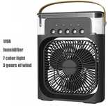 Ventilator cu apa pentru vara, camping, outdoor. LED RGB NOI!!!