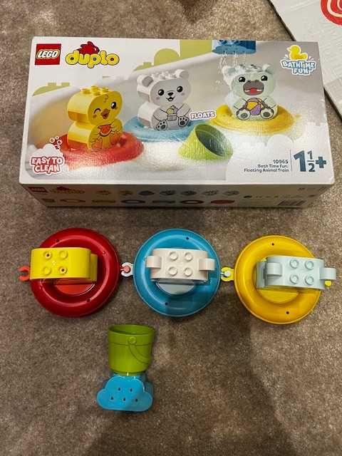 LEGO DUPLO Забавления в банята - плаващ влак за живoтни 10965