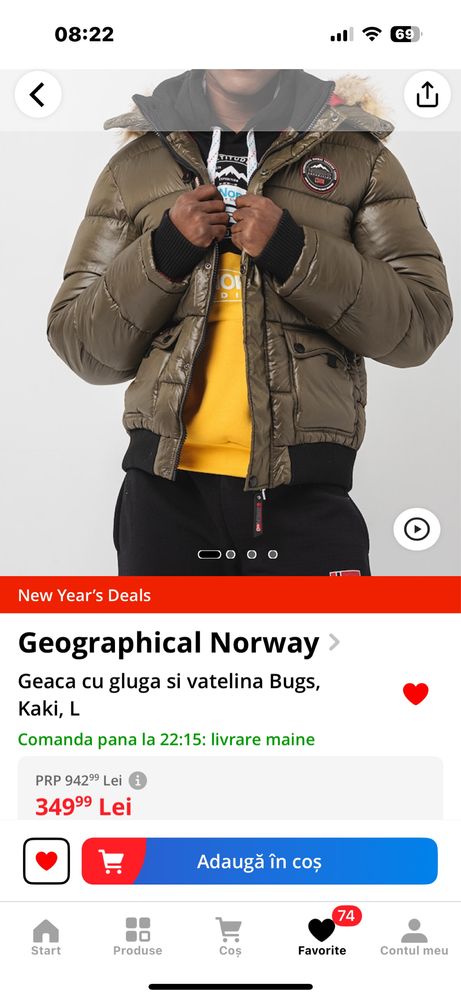 Geaca Norway Noua