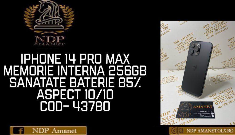 NDP Amanet Braila Iphone 14 Pro Max( 43780)