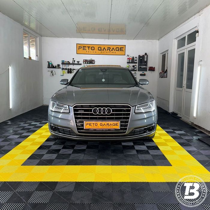 Pardoseala Modulara pentru Garaj si Ateliere Detailing - Negru