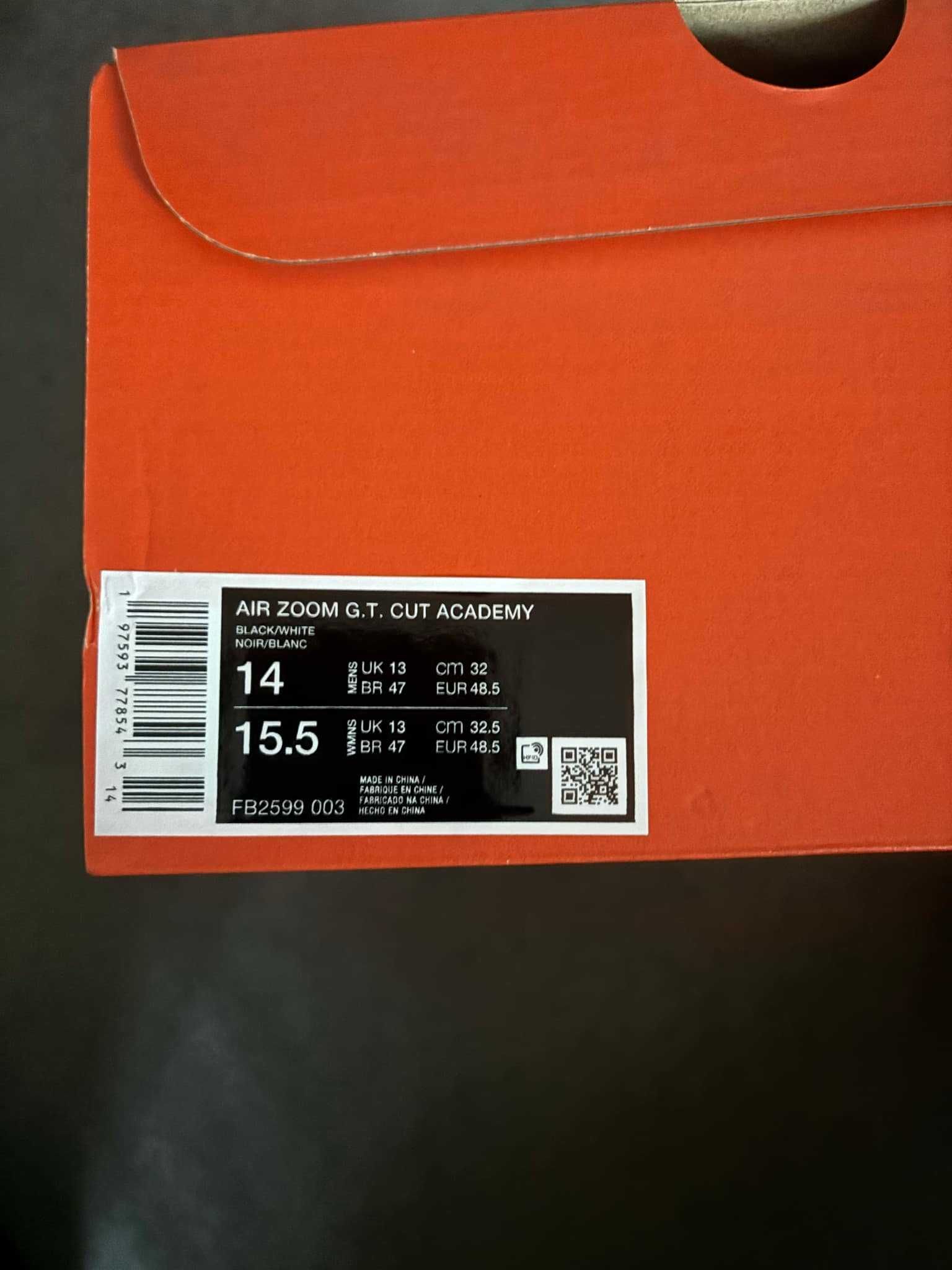 Маратонки NIKE Hustle Cut Academy, 14 US, 32 см.
