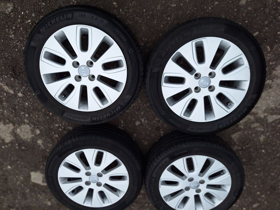 Оригинални Кия-16цола-4/100-с гуми