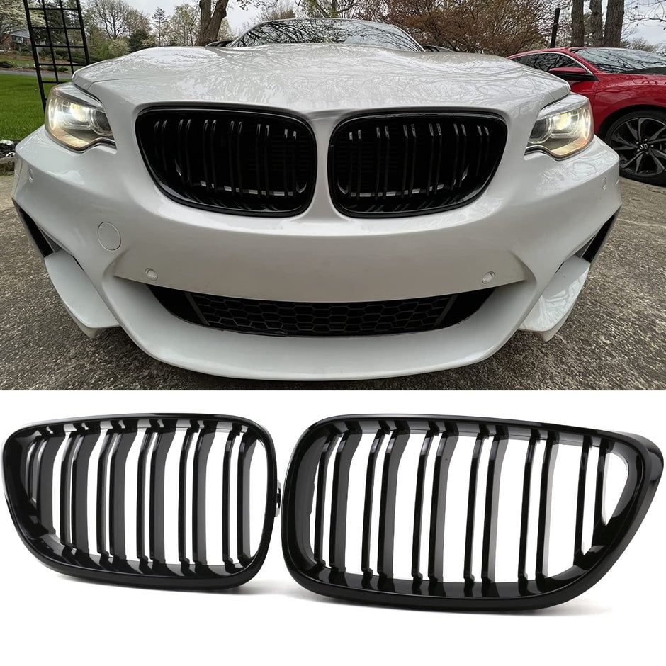 Grile fata BMW Seria 2 M2/Led Angel Eyes seria 1, seria 3, seria 5