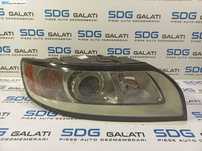 Far Dreapta cu Lupa FARA Xenon Volvo V50 FL Facelift 2007 - 2012 Cod 31265701 0301237602 [L1733]