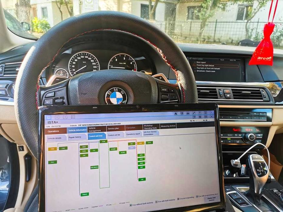 Tester, diagnoza auto / Codari si activări functii