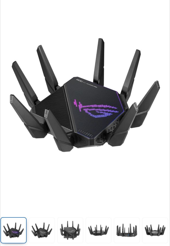 Router gamjng Assus Rog Rapture GT-AX 11000, Pro, Tree-band