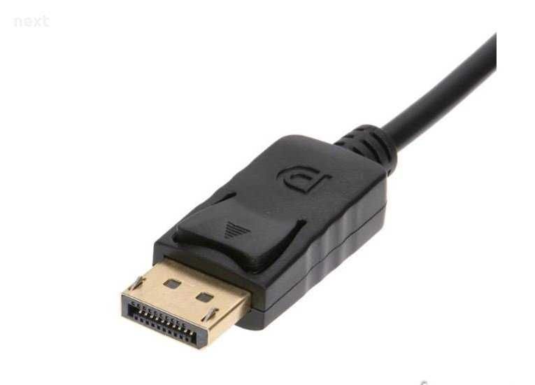 DisplayPort към DVI-D кабел 1.8м / 5м + Гаранция