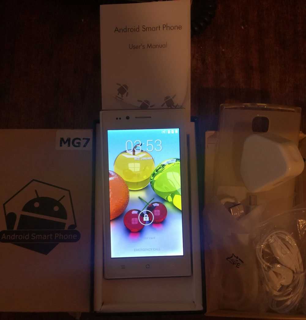 Два Смартфона MG7 и MG5-Dual Core,Dual Camera,Dual SIM Card и Слушалки