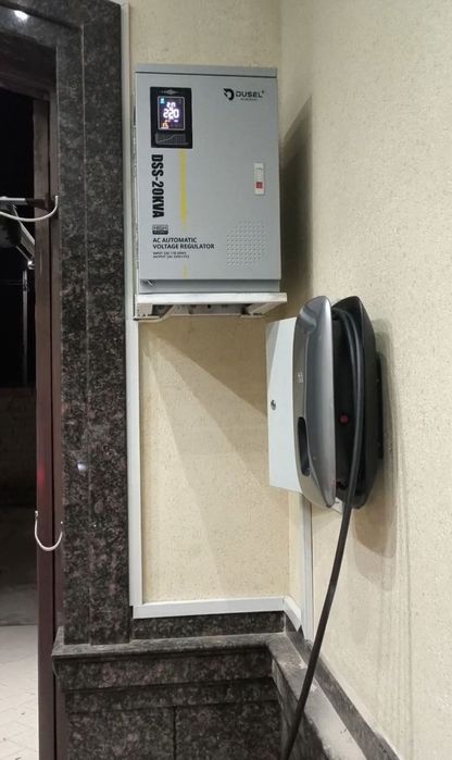 Установка зарядное устройство для Электромобилей.
Контур заземления
Со