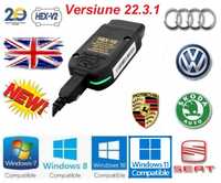 VCDS 22.10/23.3 V2 Tester Diagnoza VW/Audi/Skoda VAG COM LB Romana